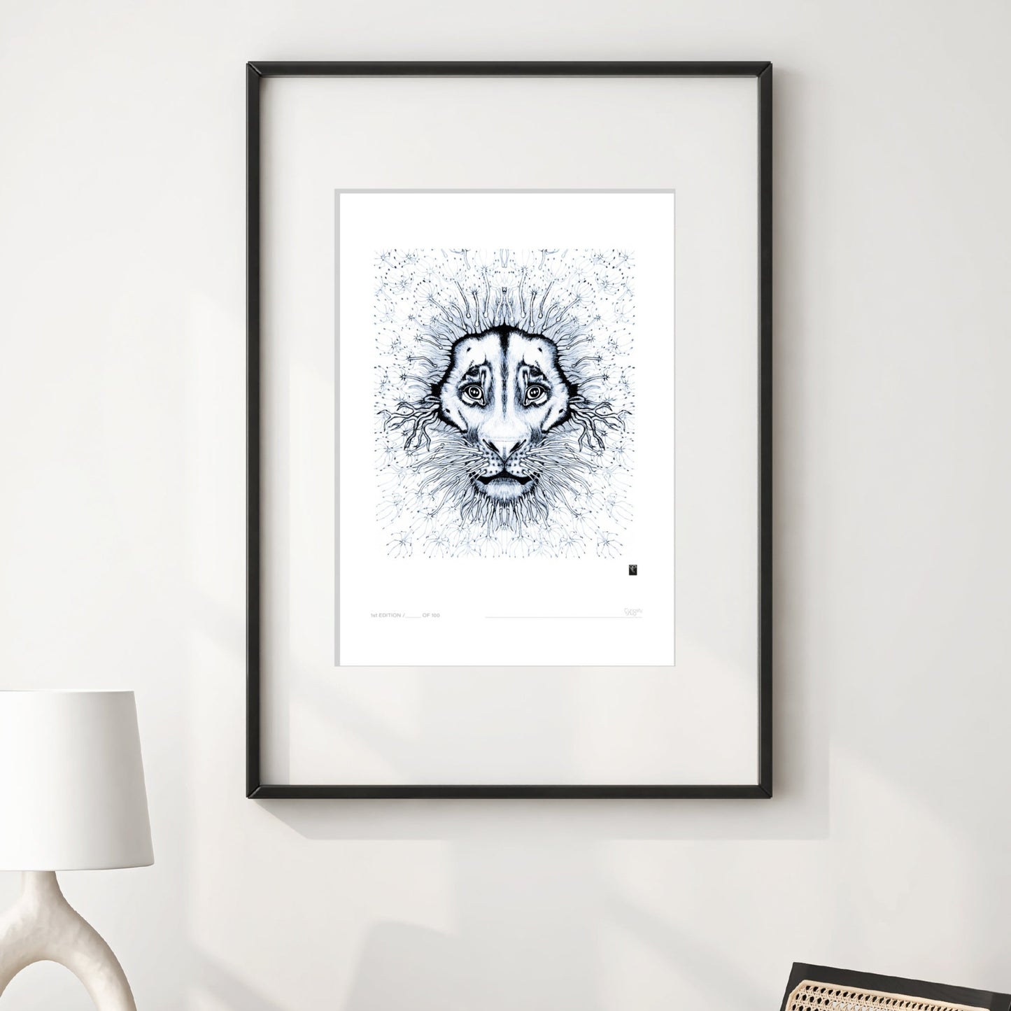 Curious Creatures Series - Dandy Lion - Limited Edition Print