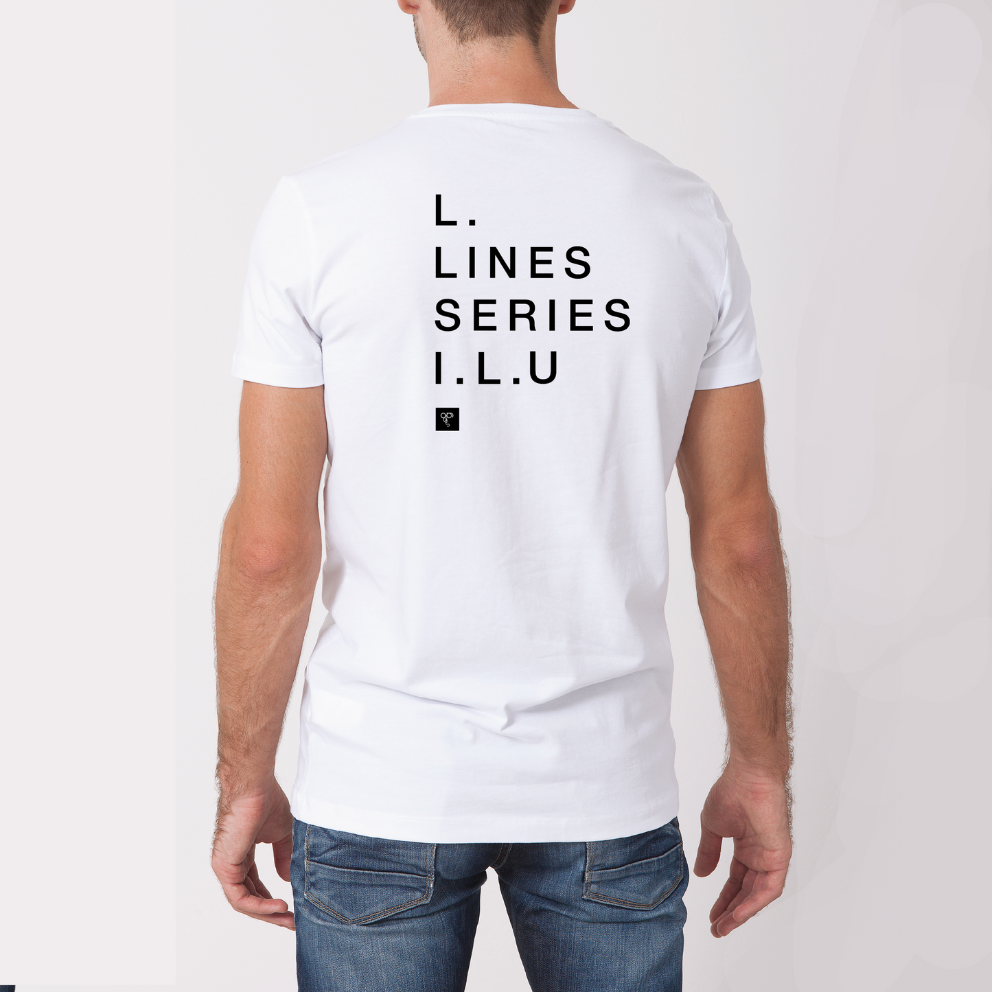 L.Lines Series - I.L.U | Unisex T-Shirt - White