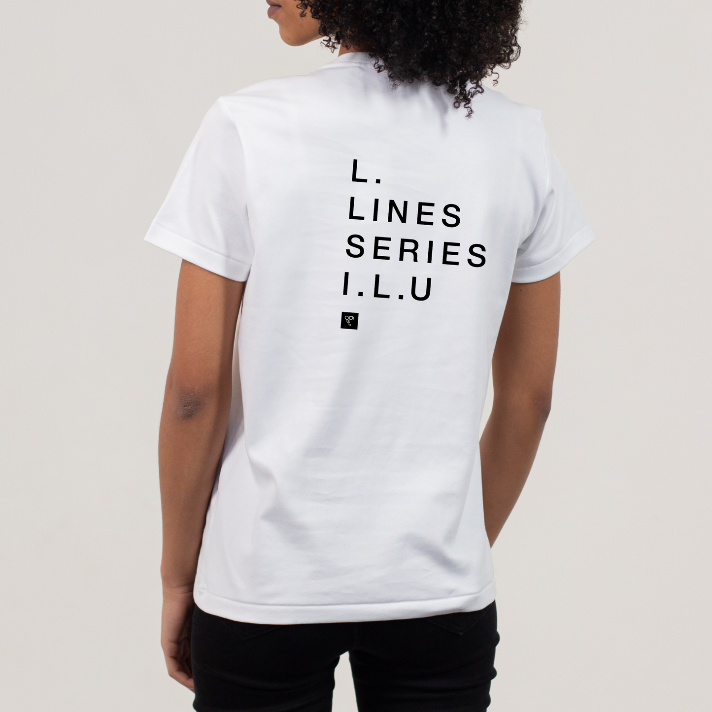 L.Lines Series - I.L.U | Unisex T-Shirt - White