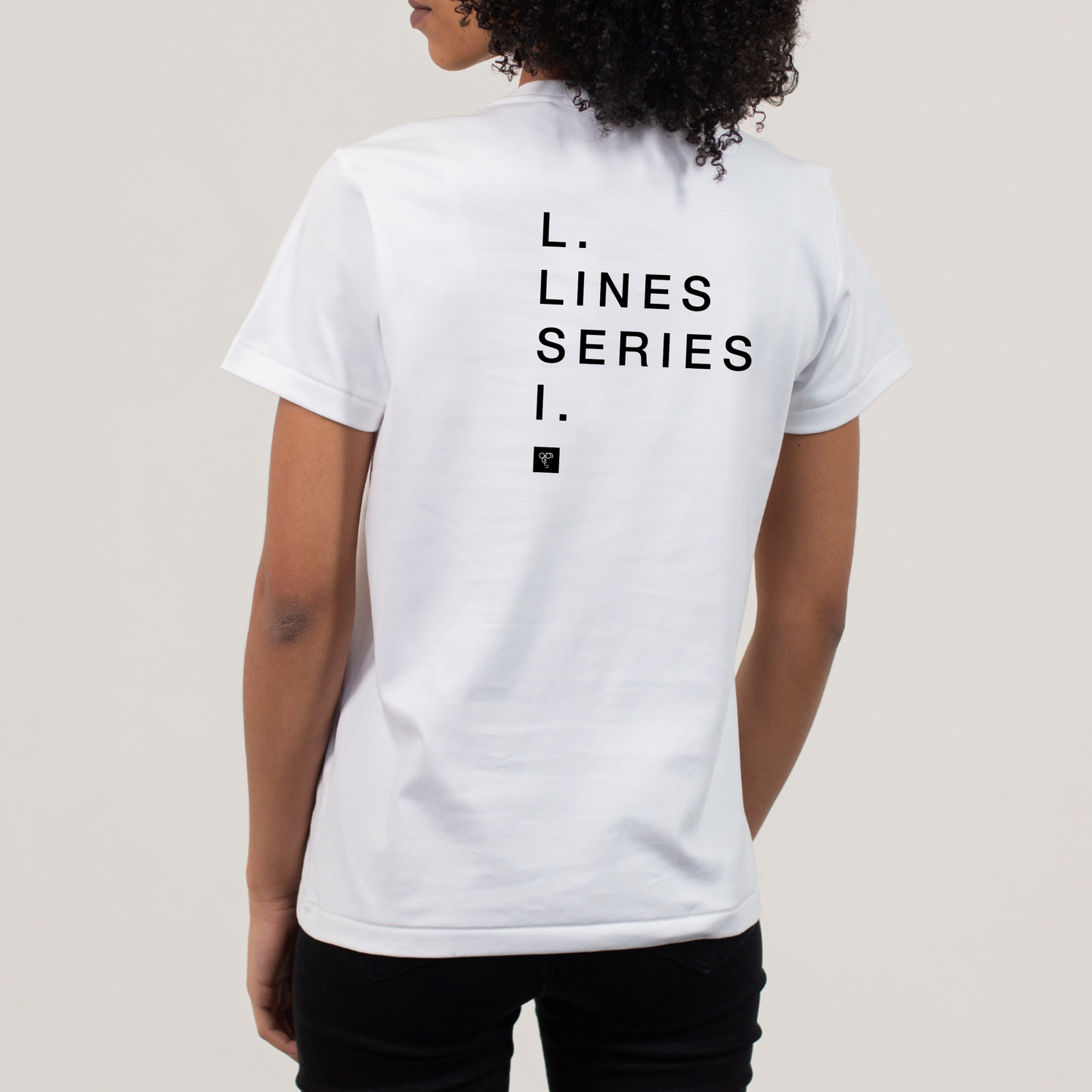 L.Lines Series - I | Unisex T-Shirt - White