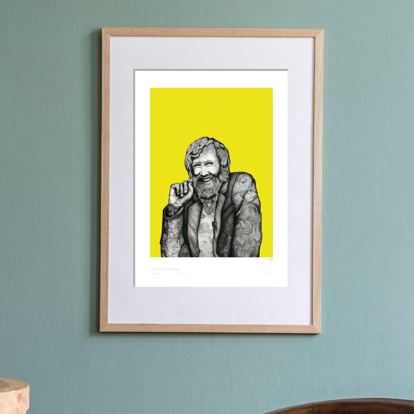 Portrait Series - Jim Henson - Creativity & Light - Limited Edition Print