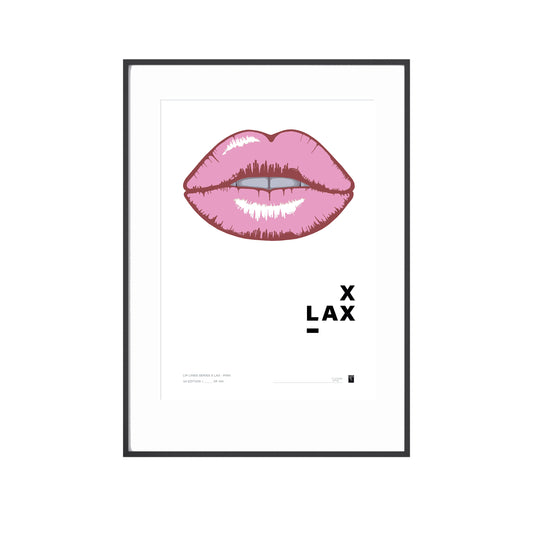 Lip Lines Series  X LAX - Pink - Limited Edition Print
