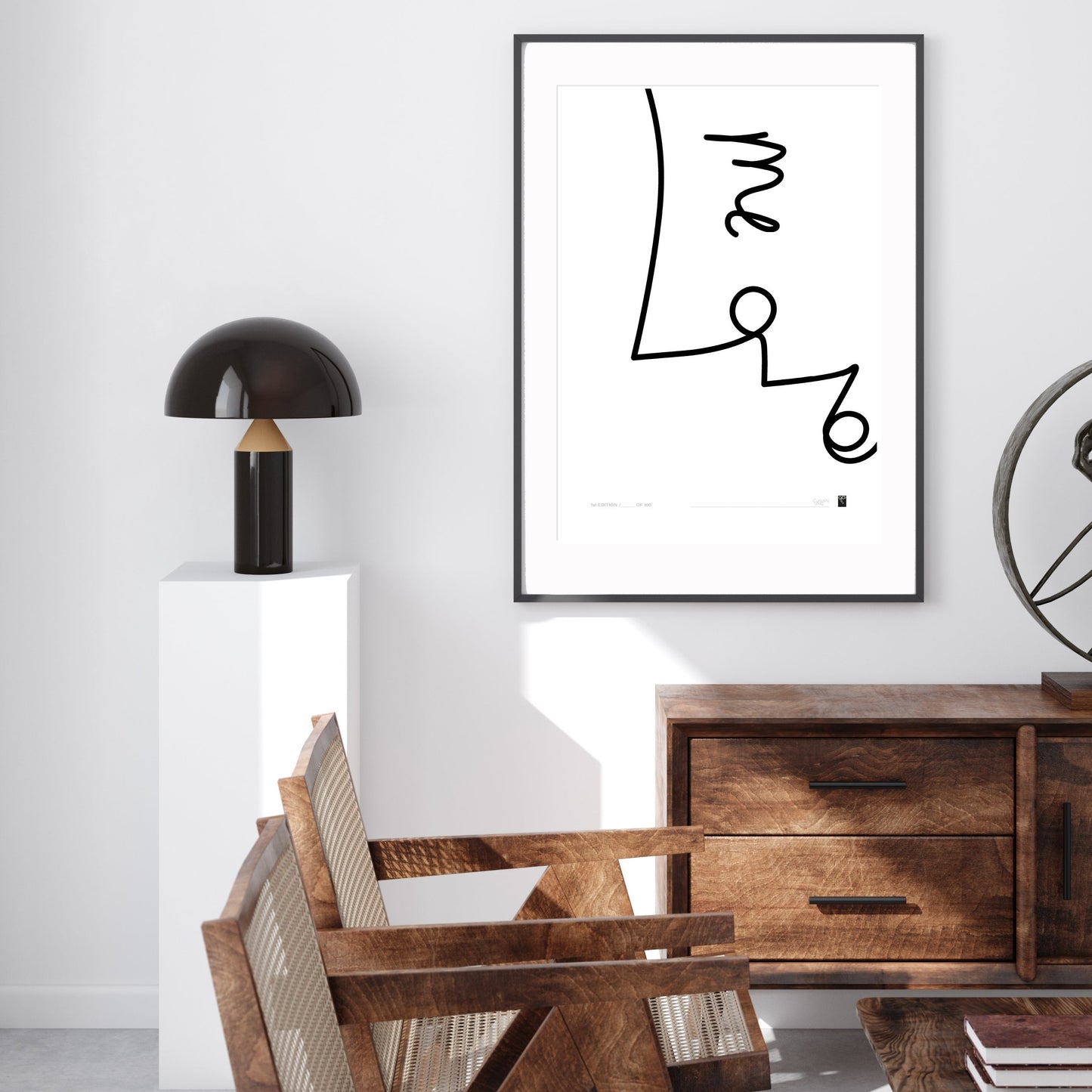 Love Lines Series - Love Me - Limited Edition Print