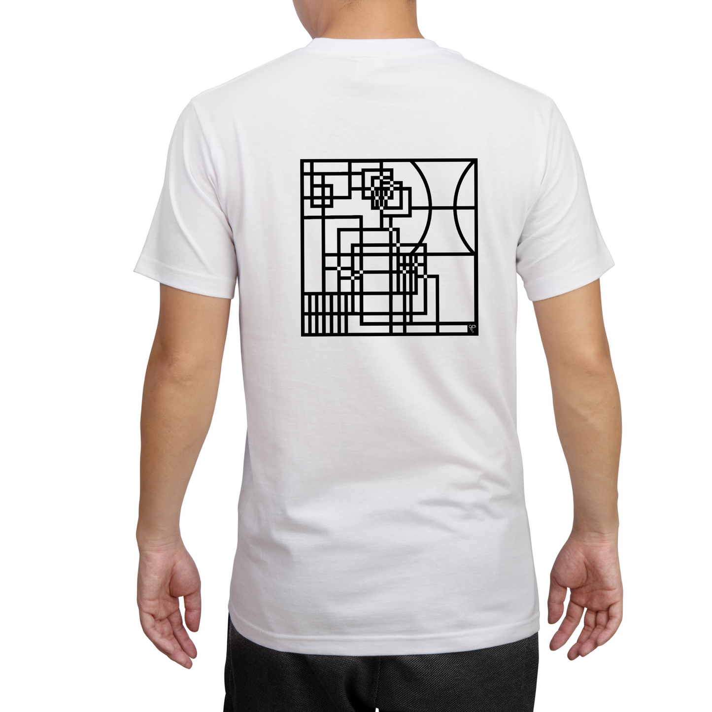 Zodiac Series Abstract Lines Pisces | Unisex T-Shirt - White