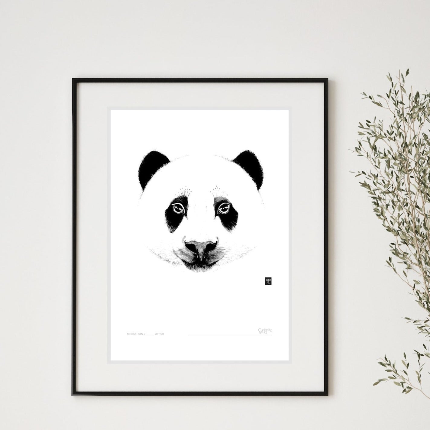 Curious Creatures Series - A Panda Named Sue - Limited Edition Print