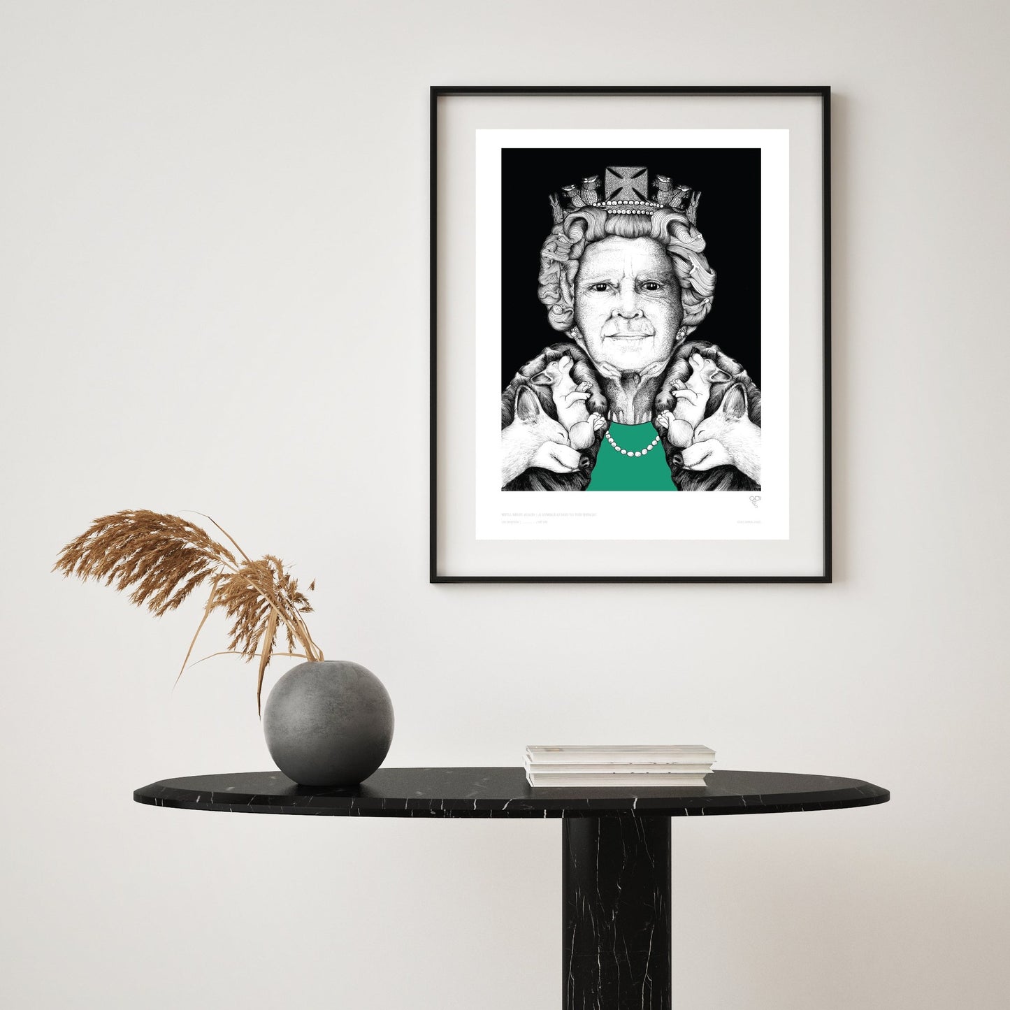 Portrait Series - A Symbolic Nod to the Heroic - We Will Meet Again - Limited Edition Print
