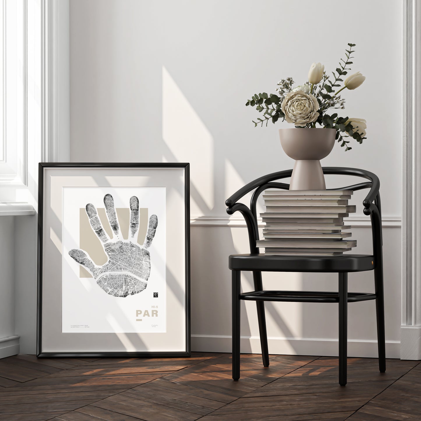 Hi-5 Series PAR - Paris - Beige - Limited Edition Print