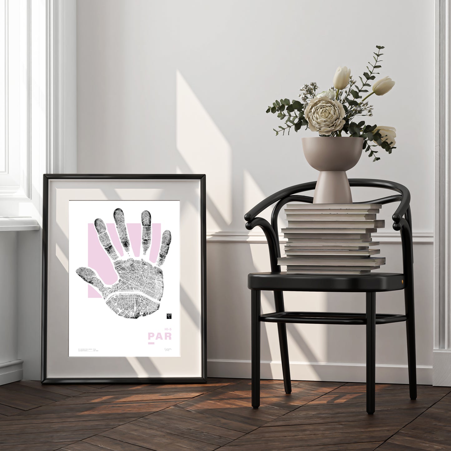 Hi-5 Series PAR - Paris - Pink - Limited Edition Print