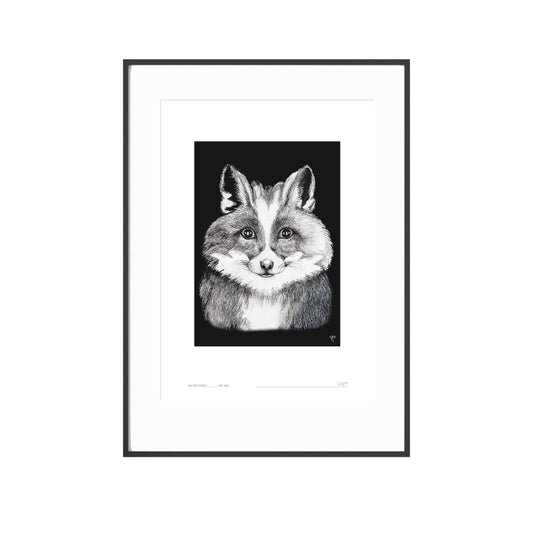Curious Creatures Series - Fox Bunny Fun - Limited Edition Print