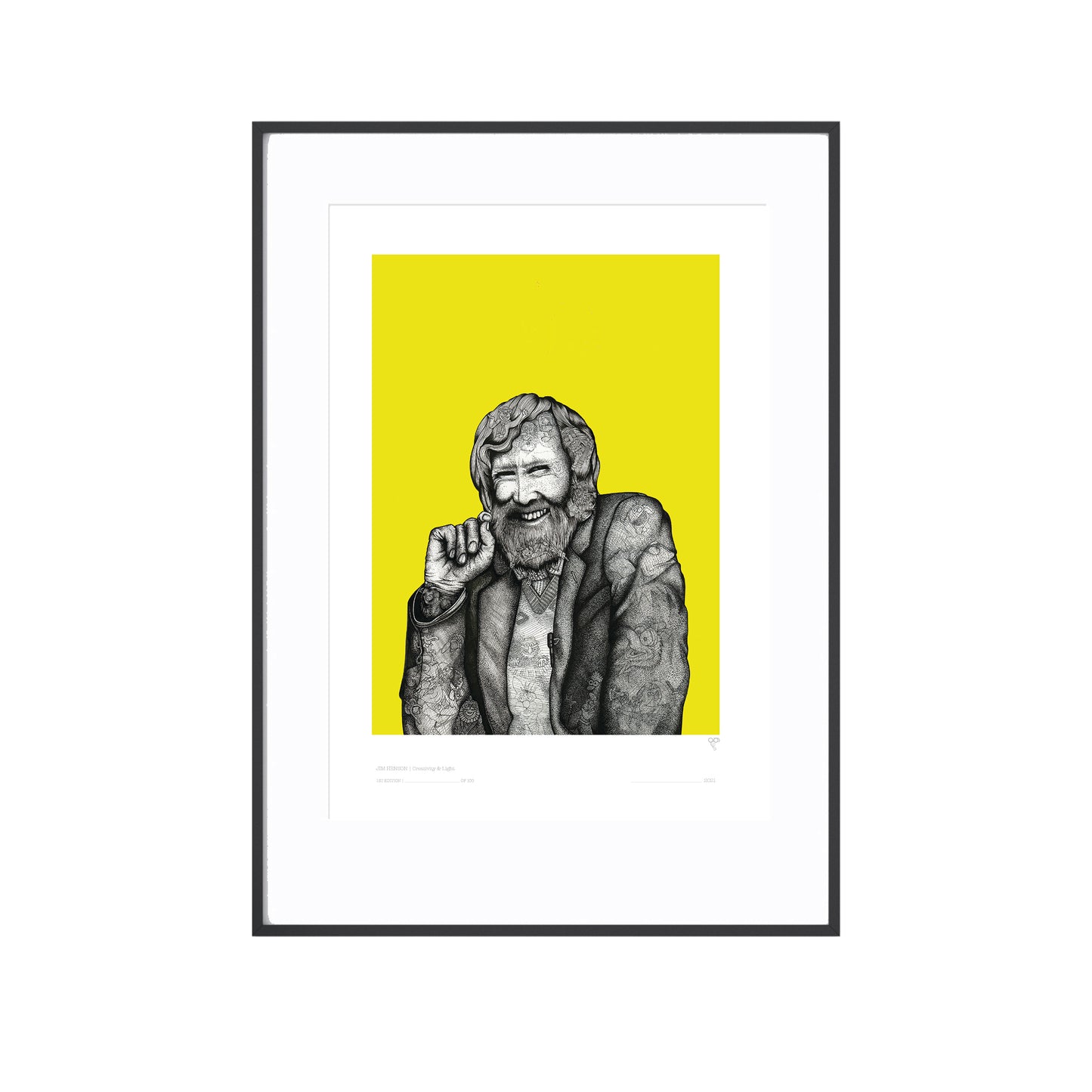 Portrait Series - Jim Henson - Creativity & Light - Limited Edition Print