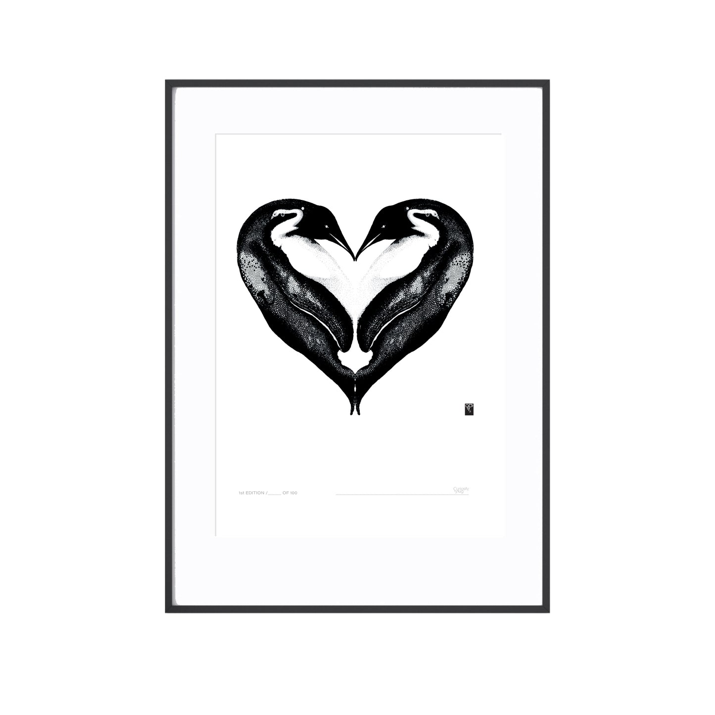Curious Creatures Series - Love Hibernation - Limited Edition Print