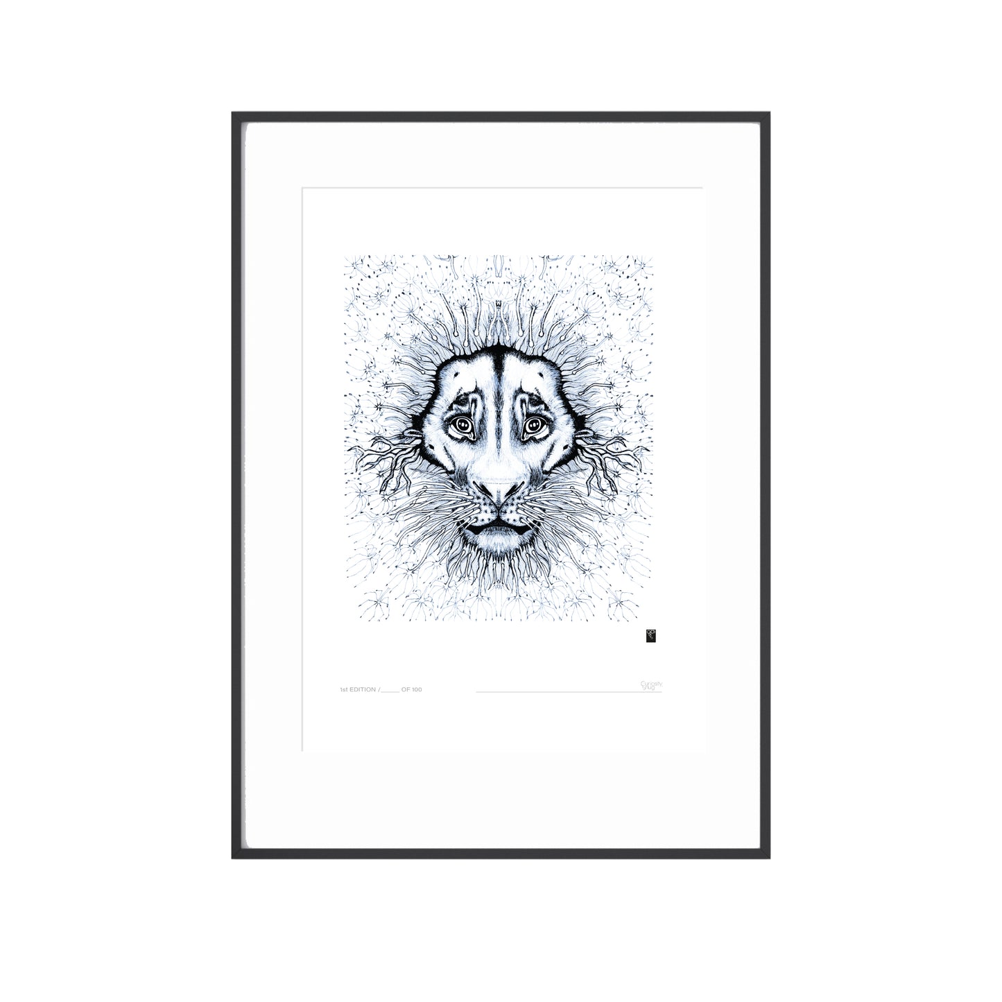 Curious Creatures Series - Dandy Lion - Limited Edition Print