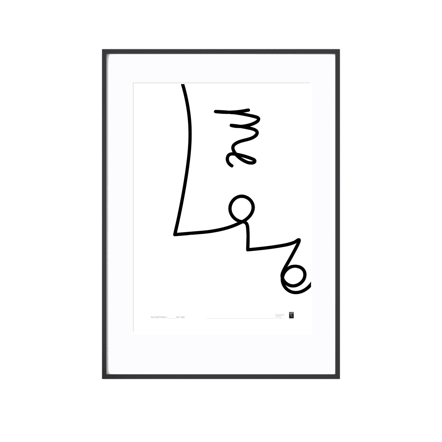 Love Lines Series - Love Me - Limited Edition Print