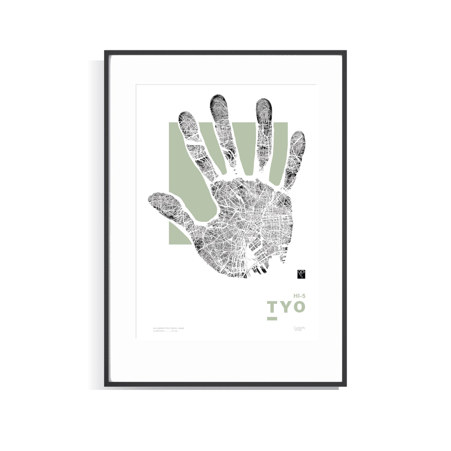 Hi-5 Series TYO - Tokyo - Sage - Limited Edition Print