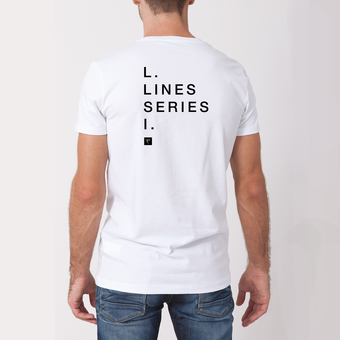 L.Lines Series - I | Unisex T-Shirt - White