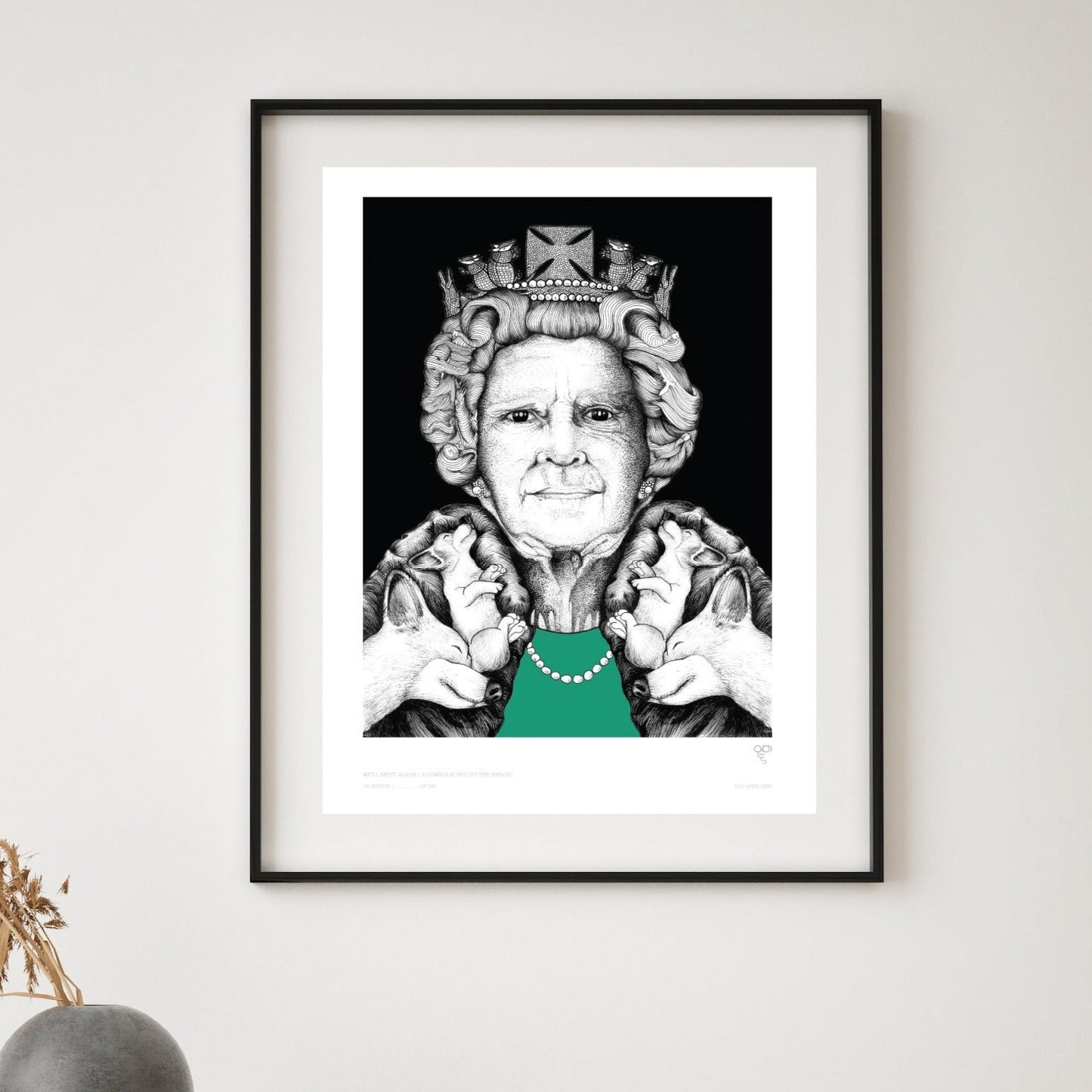 Portrait Series - A Symbolic Nod to the Heroic - We Will Meet Again - Limited Edition Print