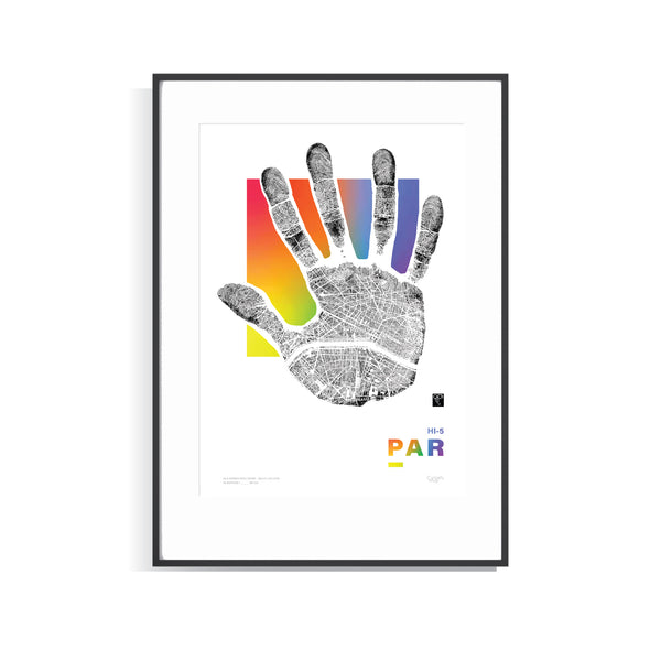 Hi-5 Series PAR - Paris - Multi-Colour - Limited Edition Print ...